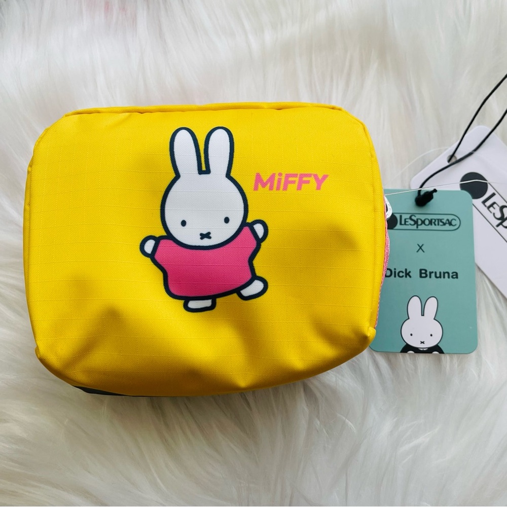 New LeSportsac x Dick Bruna Miffy Cosmetic Bag Pouch